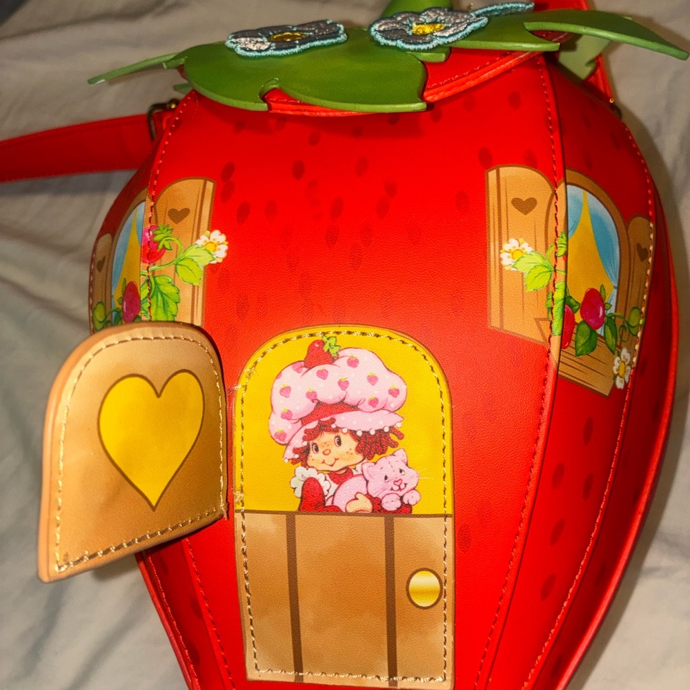 Strawberry shortcake Shaped Crossbody Bag